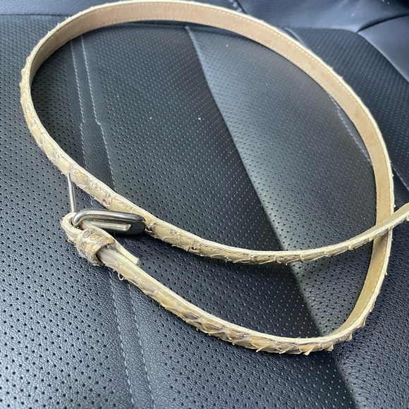 Genuine Python belt size: M - Picture 5 of 10
